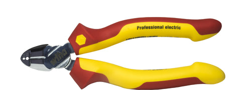 Wiha 26745 6.5"絕緣鍍鉻斜咀開線鉗