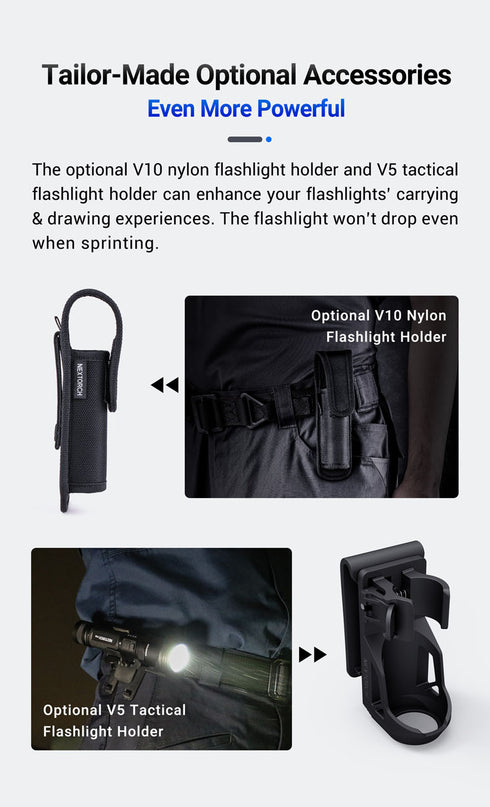 NEXTORCH P81 3000流明高亮手電筒