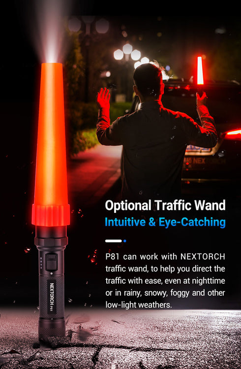 NEXTORCH P81 3000流明高亮手電筒