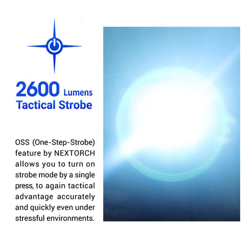 NEXTORCH P81 3000流明高亮手電筒