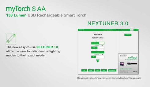 NEXTORCH myTorch S AA電筒