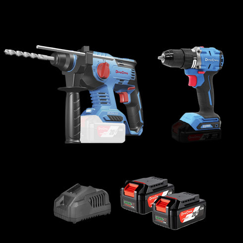 東成DongCheng DC-CK11 DCZC22 + DCJZ2060油壓鑽+電批孖寶