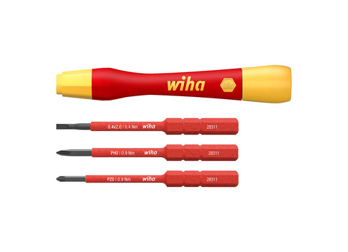 Wiha 43167 換桿式絕緣精密螺絲批套裝