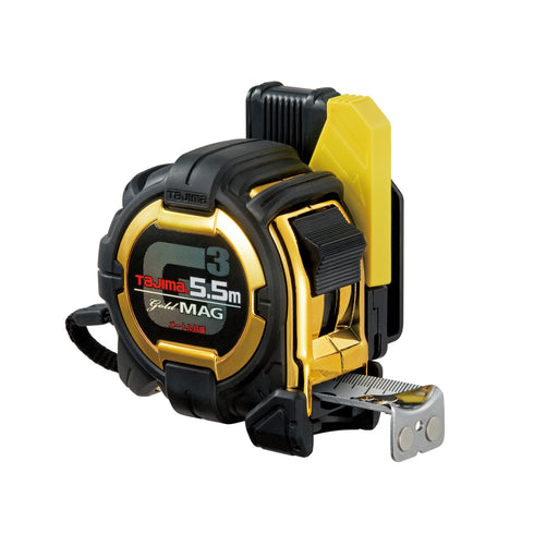 田島Tajima SFG3GLM25 G3包膠有磁剛厚雙面公制拉尺 (連快拆扣)