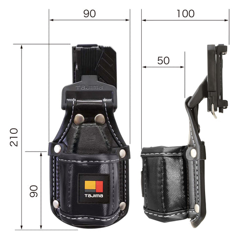 田島Tajima SFKSN-P1H 快扣式尼龍鎚仔袋 (連快拆扣)