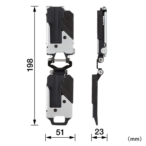 田島Tajima SF-MHLDS2M雙層金屬快拆扣