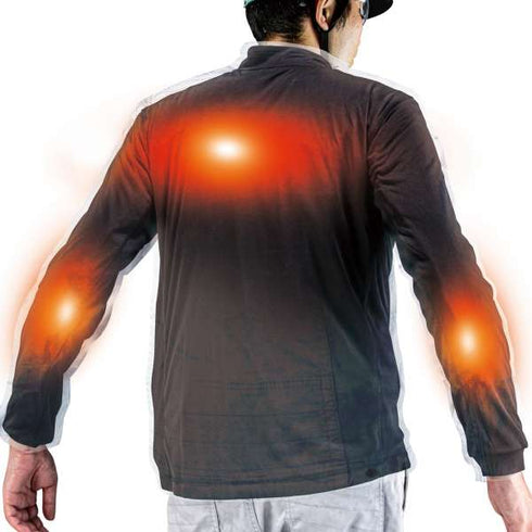 牧田Makita DCX201 12V / 18V充電式發熱長袖T恤(淨機)