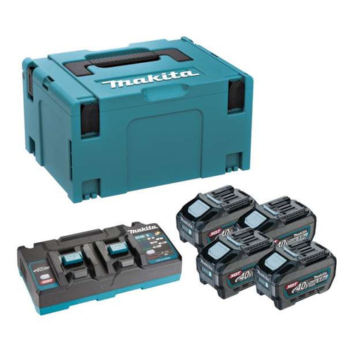 牧田Makita 191U48-0 40Vmax 5.0Ah 鋰電4粒及充電器套裝