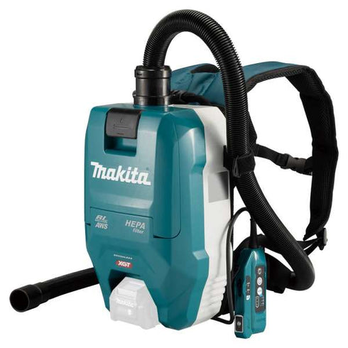 牧田Makita VC009GZ01 40Vmax充電式背負型集塵機2公升(HEPA過濾網)(無刷)(藍牙連動)(淨機)