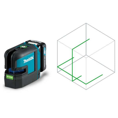 牧田Makita SK105GDZ 12Vmax充電式綠光平水儀(1V1H)(淨機)
