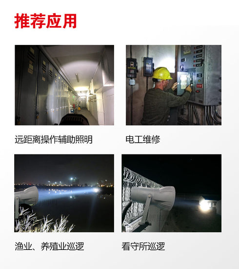 大有Devon 5535 20V鋰電聚光燈