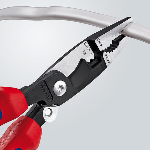 凱尼派克Knipex 13 92 200厚膠柄多用途電工鉗