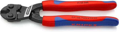 凱尼派克Knipex 71 02 200 8" CoBolt®厚膠柄蛇頭剪