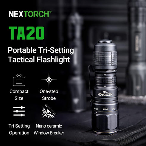 NEXTORCH TA20 專業隨身戰術手電筒