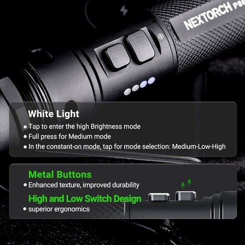 NEXTORCH P86聲光合一電子哨手電筒