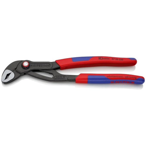 凱尼派克Knipex 87 22 250特快快速調較厚膠柄水泵鉗