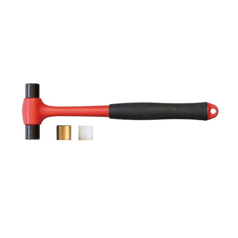 Anex可換頭鋼芯包膠多用途鎚