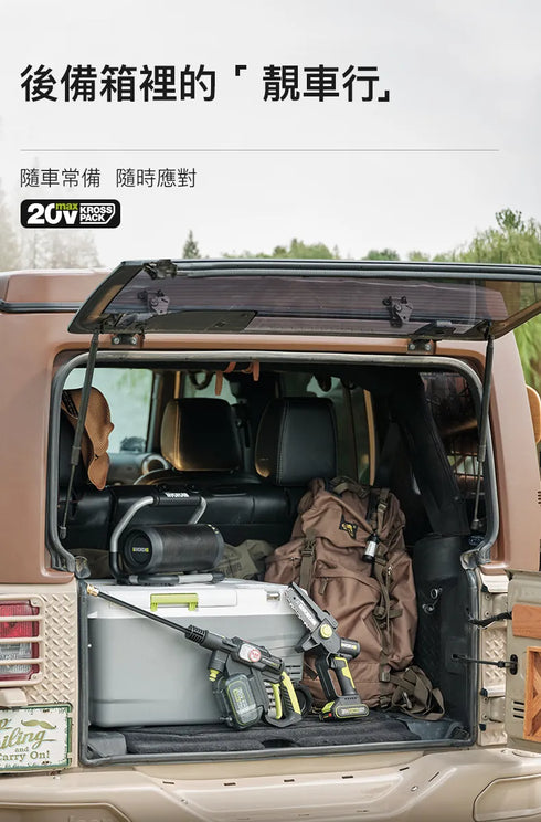 威克士Worx WU633 20V 無刷高壓清洗機