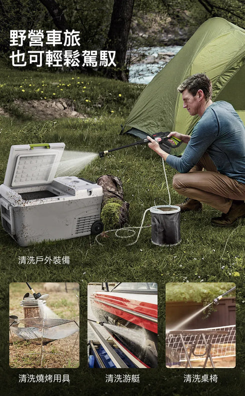 威克士Worx WU633 20V 無刷高壓清洗機