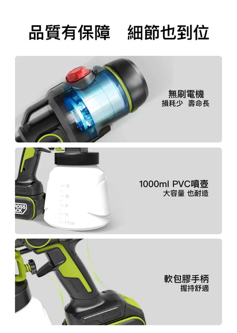 威克士Worx WU056 20V 無刷噴漆槍