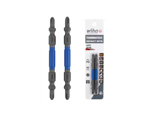 Terminator系列雙十字細頭扭力批咀 (2支裝)