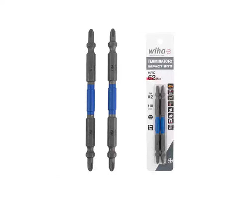 Terminator系列雙十字細頭扭力批咀 (2支裝)