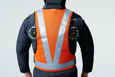 Burtle Aircraft AC2034彈性防UV連帽風扇背心 (背部出風) (淨衫) (現貨發售)