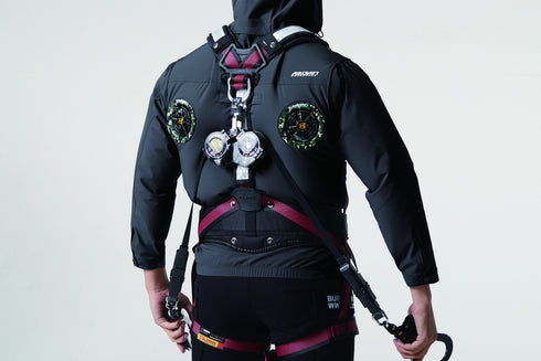 Burtle Aircraft AC2034彈性防UV連帽風扇背心 (背部出風) (淨衫) (現貨發售)