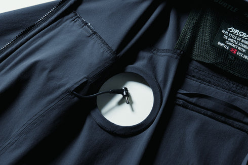 Burtle Aircraft AC2034彈性防UV連帽風扇背心 (背部出風) (淨衫) (現貨發售)