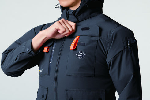 Burtle Aircraft AC2034彈性防UV連帽風扇背心 (背部出風) (淨衫) (現貨發售)