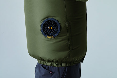 Burtle Aircraft AC2066防UV防水連帽風扇短袖外套 (腰部出風)(淨衫)(現貨發售)