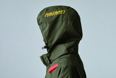 Burtle Aircraft AC2064防UV防水連帽風扇背心 (腰部出風)(淨衫) (現貨發售)