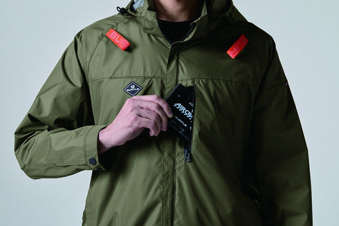 Burtle Aircraft AC2066防UV防水連帽風扇短袖外套 (腰部出風)(淨衫)(現貨發售)