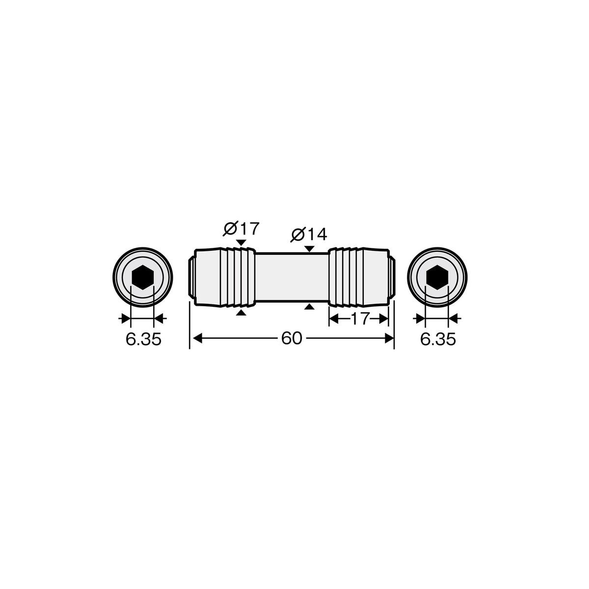 AWJP-060強韌型批咀直插式延長桿– 達成電子五金量具有限公司