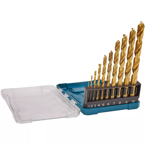 牧田Makita D-72849 19件鍍鈦鋒鋼鑽咀套裝