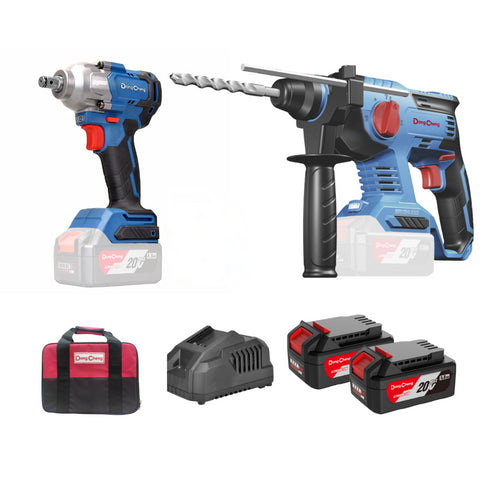 東成DongCheng DCZC22 + DCPB488油壓鑽+衝擊扳手孖寶