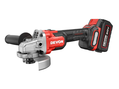大有Devon 2908 20V鋰電無刷4"調速磨機
