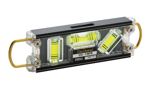 Ebisu ED-TBP系列6"雙勾有磁三珠平水尺