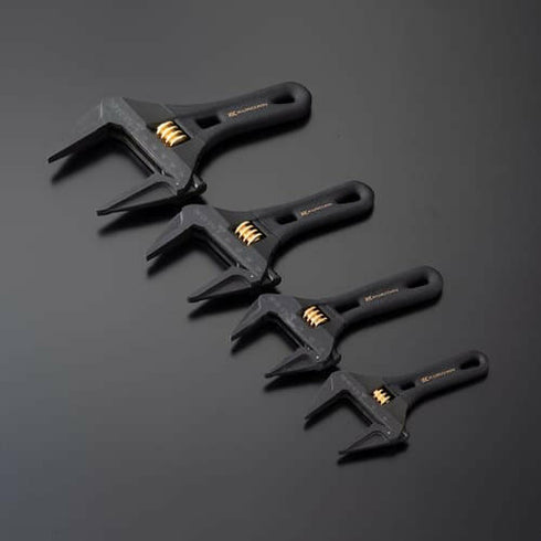 富士箭Fujiya黑金FLS系列短身活動扳手