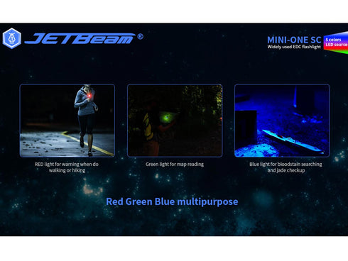 JETBeam Mini-One SC夜光殼多功能匙扣燈