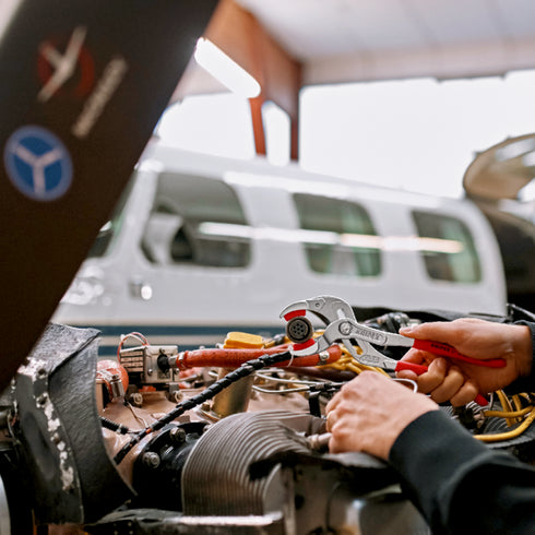 凱尼派克Knipex 81 13 250闊口快速調較膠柄水泵鉗(連膠咀)