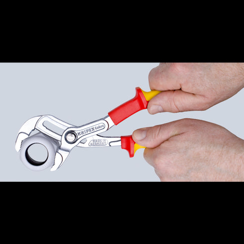凱尼派克Knipex 87 26 250 Cobra® 10"鍍鉻快速調較絕緣柄水泵鉗