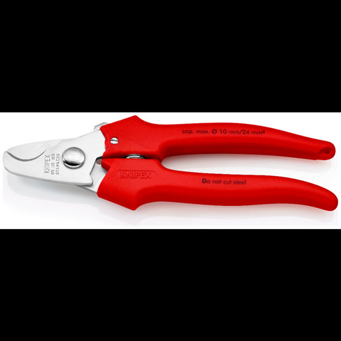 凱尼派克Knipex 95 05 165 6"膠柄電纜剪