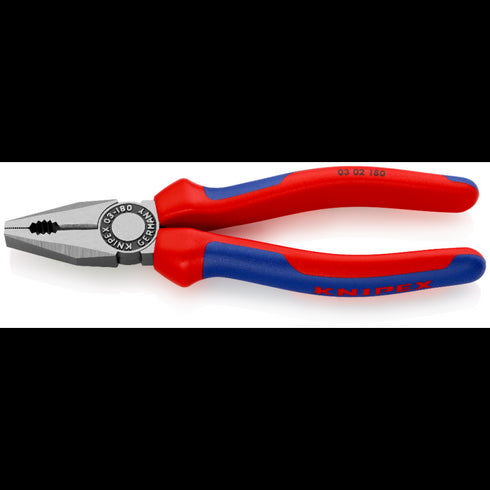 凱尼派克Knipex 03 02 160 / 180 / 200厚膠柄平咀鉗