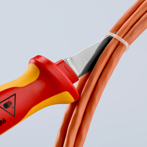 凱尼派克Knipex 98 52 7"絕緣柄電工刀