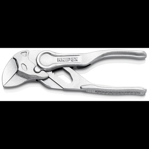 凱尼派克Knipex 86 04 100 4"迷你快速調較棘輪式鍍鉻水泵鉗