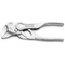 凱尼派克Knipex 86 04 100 4"迷你快速調較棘輪式鍍鉻水泵鉗