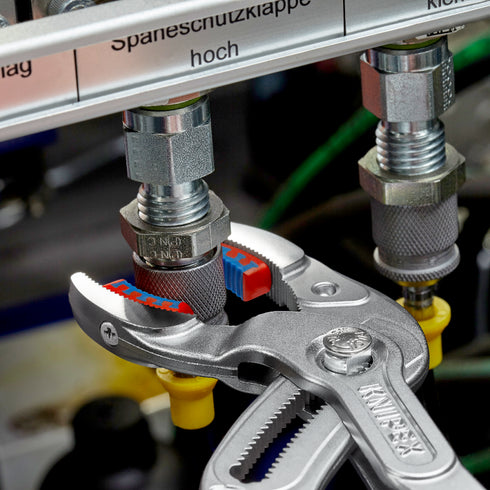 凱尼派克Knipex 81 13 250闊口快速調較膠柄水泵鉗(連膠咀)