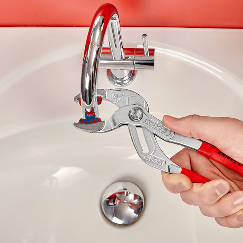 凱尼派克Knipex 81 13 250闊口快速調較膠柄水泵鉗(連膠咀)