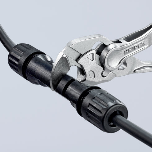 凱尼派克Knipex 86 04 100 4"迷你快速調較棘輪式鍍鉻水泵鉗